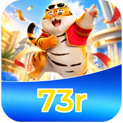 Interface da plataforma 73r mostrando slots populares e bônus de boas-vindas